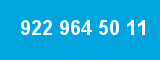 922 964 50 11